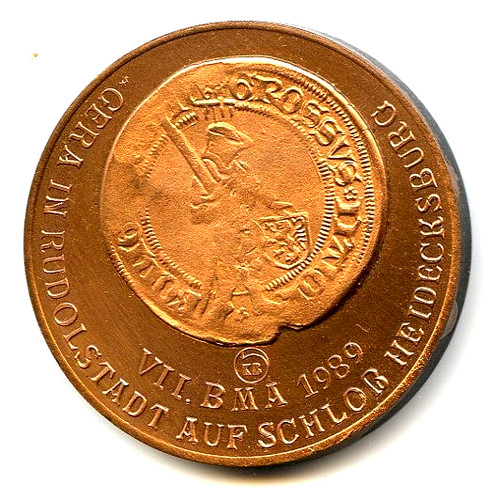 Kupfermedaille vii bma - –,