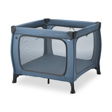 hauck Reisebett Laufstall Babybett Sleep N Play SQ Dark Blue Matratze Transport