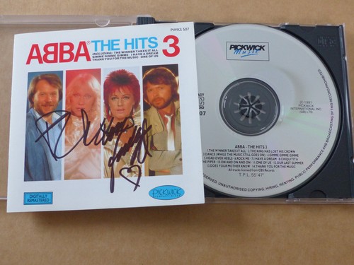Abba fida björn signed - abba, &