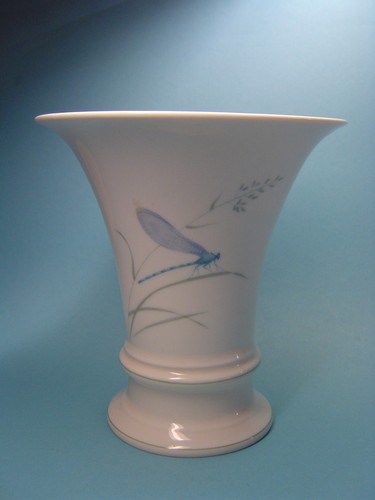 Vase kratervase porzellan - ,