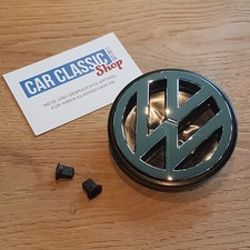 Original VW Zeichen Emblem hinten Golf 2 Jetta II ab 88 CHROM 191853601G