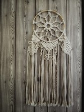 Makramee Lebensbaum Traumfänger Handmade 