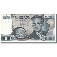 Geldschein, Österreich, 1000 Schilling, 1983, 1983-01-03, KM:152, SS+