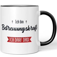 Ich bin Betreuungskraft. Ich