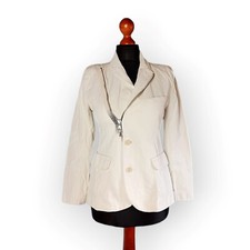 Diesel Blazer creme 32 34 XXS XS Jeansjacke Frühling Übergangsjacke Jacke