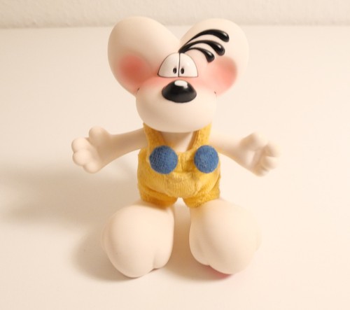 Diddl maus weiss mit gelber - maus,