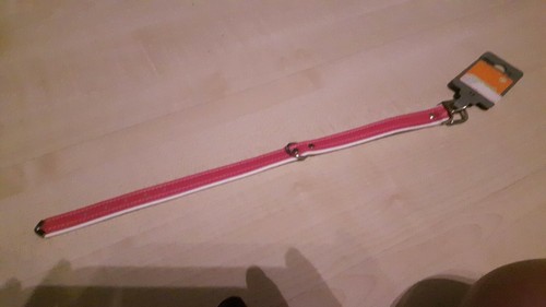 Halsband hunter art leder - halsband,