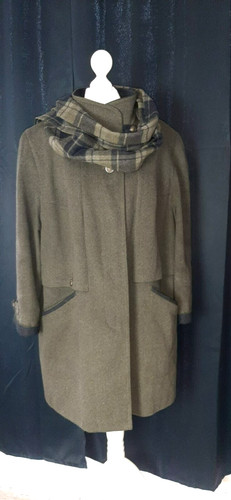 Loden top clas mantel - top,