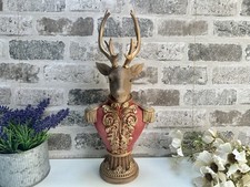 Große 35 cm Deko Hirsch