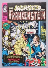 Das MONSTER von FRANKENSTEIN Nr. 1 Horror Comic Heft Williams Verlag Z2+