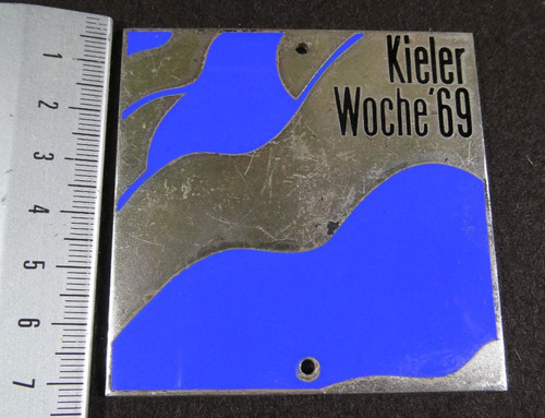 Kieler woche plakette - woche,