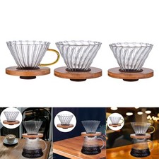 Transparente Kaffee Dripper