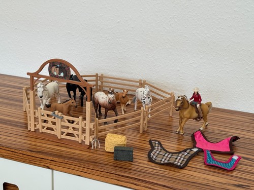 Schleich pferde konvolut mit - pferde,