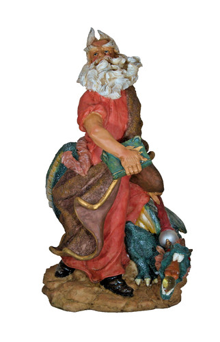 Merlin zauberer deko figur - merlin,