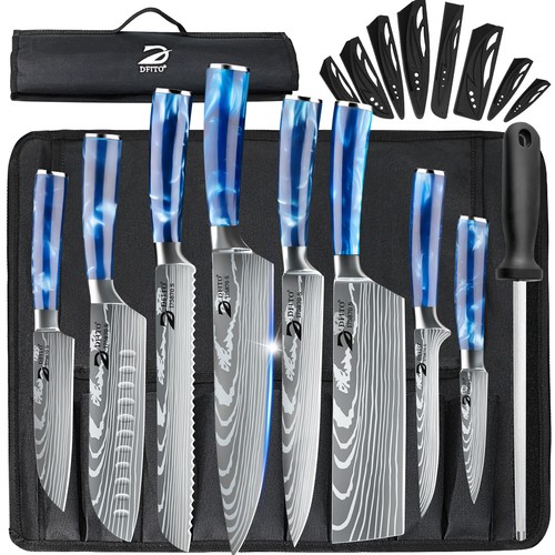 Stück küchenmesser set - stück,