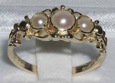 Massiver Damen-Trilogie-Ring