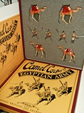 Britains 8872 Camel Corps of the Egyptian Army in Fitted Box, inc Officer 54mm 
