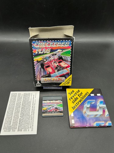 Checkered flag atari lynx - flag,