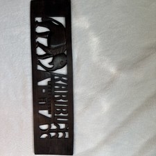 Afrikanische Holzschnitzerei „Karibou“