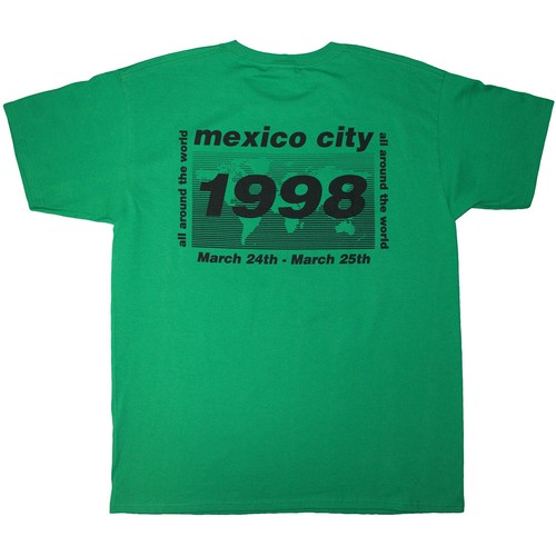 Oasis shirt 1998 world - t-shirt,