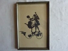 Altes Bild - Scherenschnitt