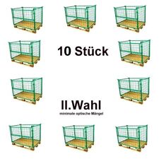 10 x GITTERBOX II.Wahl AUFSATZRAHMEN KLAPPRAHMEN Höhe 800 mm NEU (800.10_AB)