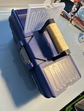 LUX Tools Werkzeugkoffer 37x20x19 cm Kunststoff Box mit Einsatz Fach