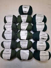 16 Knäuel  Strickgarn Lang Fantomas, 75% Schurwolle Superwasch 25% Polyamid