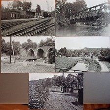 5 Fotoabzüge Schmalspurbahn