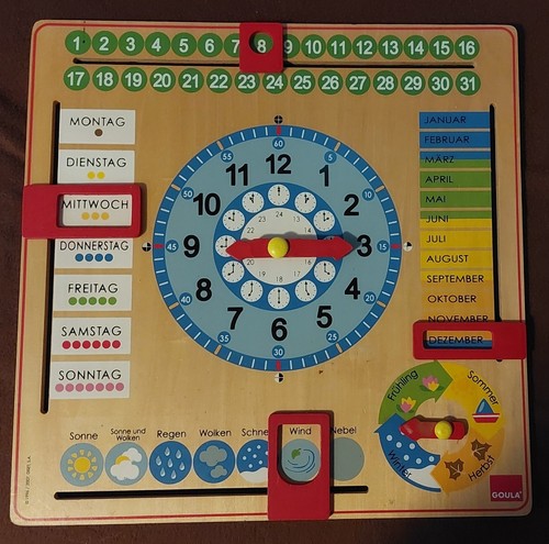 Goula jahreszeiten uhr - &,