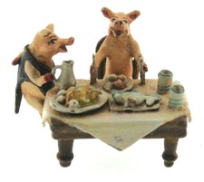 Wiener Bronze "Schweine Fest"