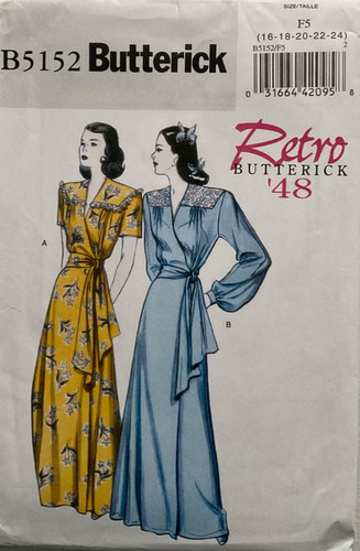 Butterick woman robe - woman's,
