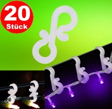 20x Haken Lichterkette Stange