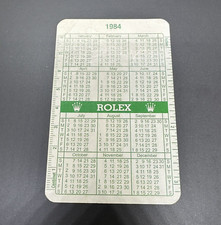 Original ROLEX KALENDER 1984 /