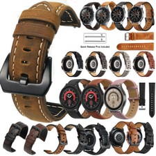 Ersatz Leder Uhren Armband 20mm 22mm Lug für Fossil Smart Watch Universell Band