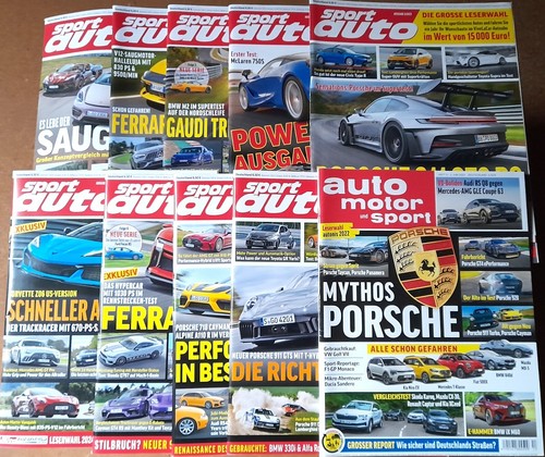 Sportauto magazin 1x ams - sportauto, +