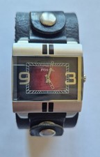 Fossil Damen Uhr mit schwarzem