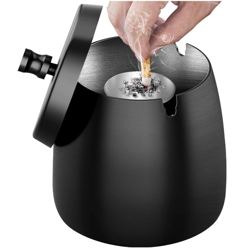 Aschenbecher edelstahl - aschenbecher,