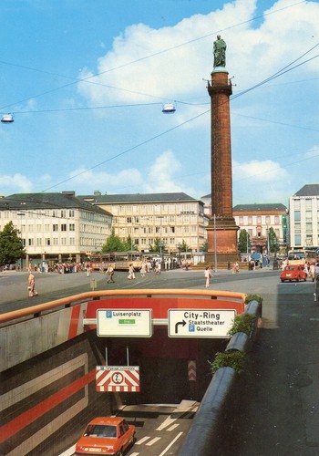Straßenbahn darmstadt - ak,