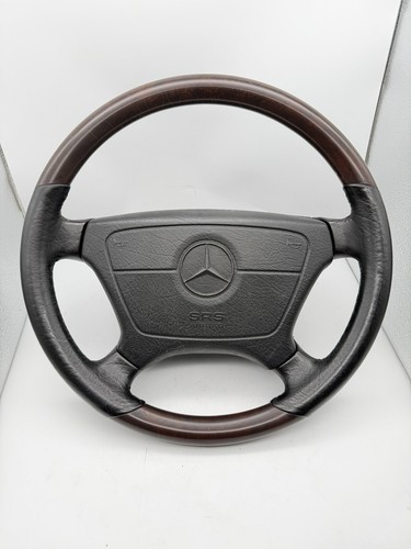 Original burl wood steering - burl,