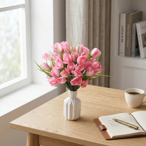 Künstlicher tulpenstrauß - künstlicher, 35