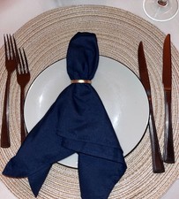 81 Stück Platzset Beige Gold Tischset Platzdeckchen