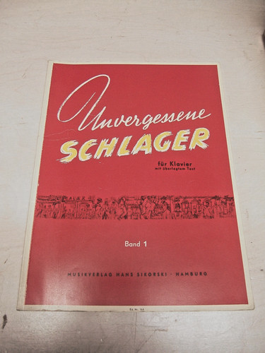 Alte noten unvergessene - alte,