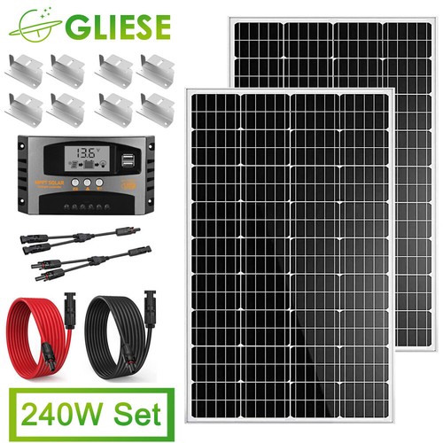 240w wohnmobil set - 240w, solaranlage