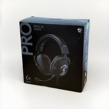 Logitech G Pro X SE Wired Kabelgebundenes Gaming Headset mit Mikrofon, Schwarz