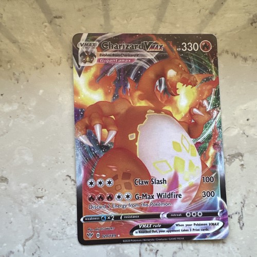 Pokemon charizard vmax - charizard, 020/189