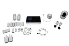 Sicherheitssystem Alarmanlagen Set mit Kamera & Schalteinheit Einbruchschutz