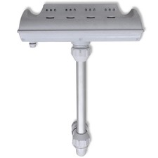 LED Pool Springbrunnen Schwimmbad Brunnen 12 LEDs mit Farbwechsel 4 Wasserdüsen