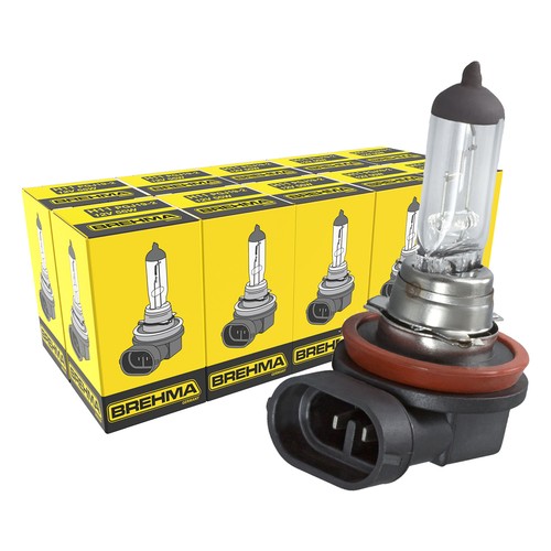 10x brehma h11 halogen lampe - halogen,