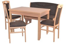 5tlg. Sitzgruppe, Essgruppe